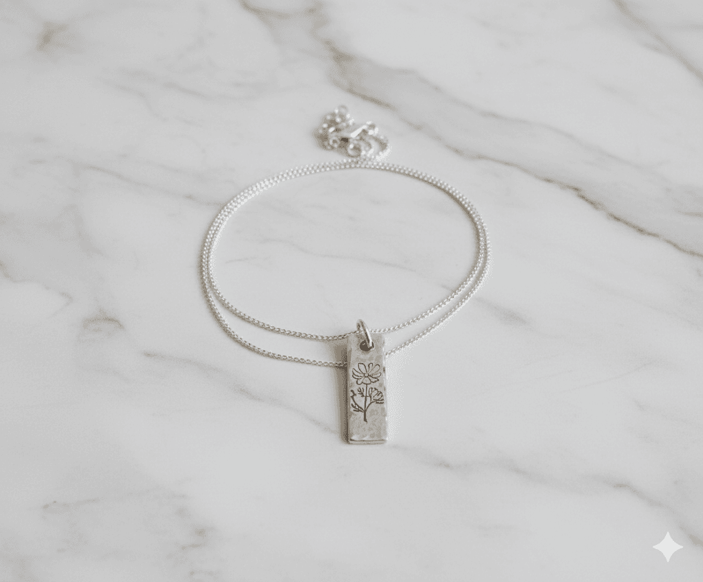Birth Flower Necklace